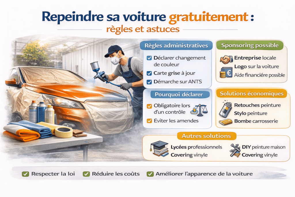 repeindre sa voiture