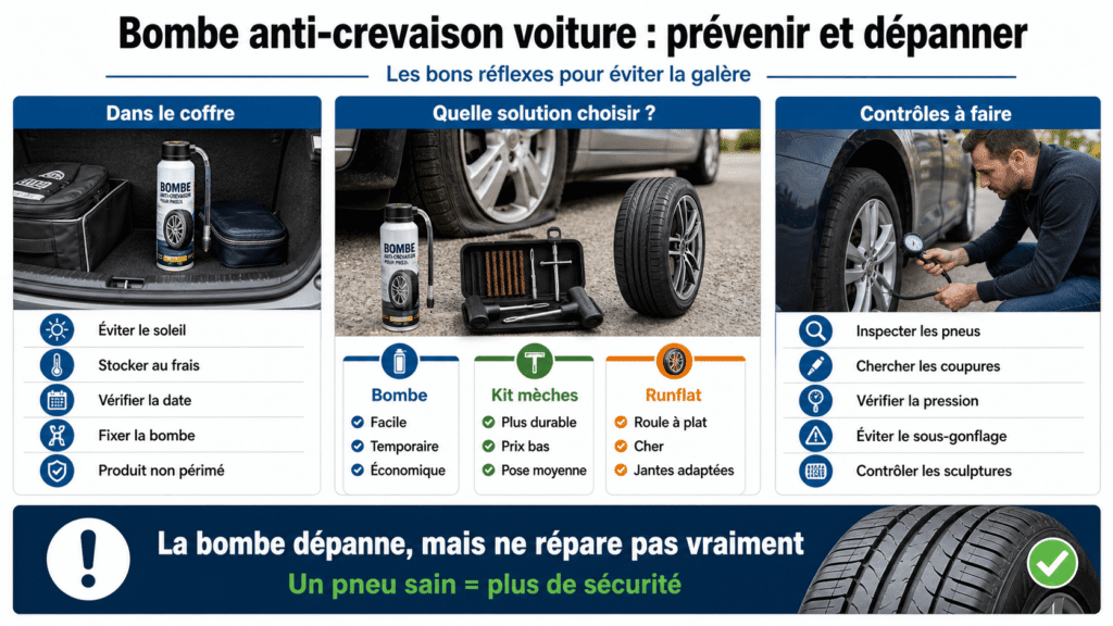 anti-crevaison voiture